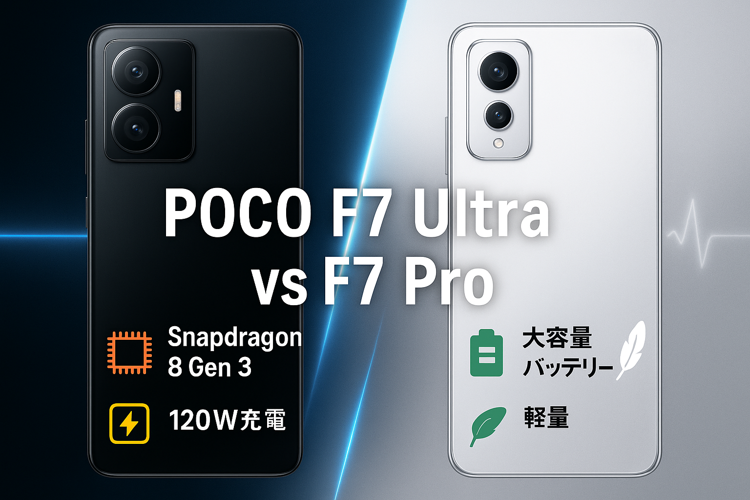 【2026年最新】POCO F7 Ultra vs F7 Pro 徹底比較｜性能重視かバランス重視か？ - SEFP Journal
