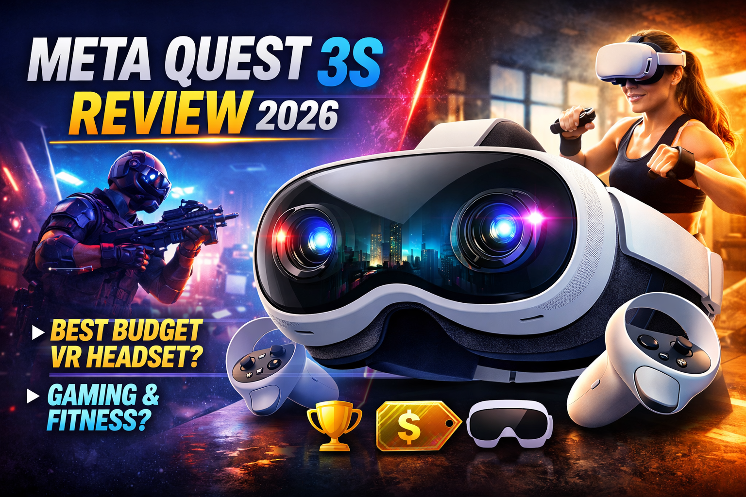Meta Quest 3S (128GB) Review 2026: Best Budget VR Headset for Gaming ...
